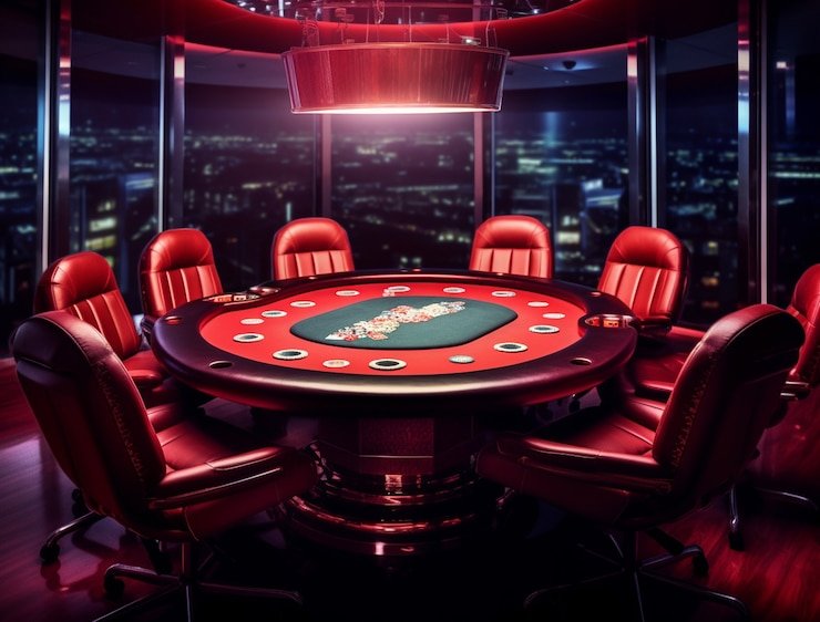 Table interface — betting zones, live dealer, card display Treasures Aztec table interface and betting layout